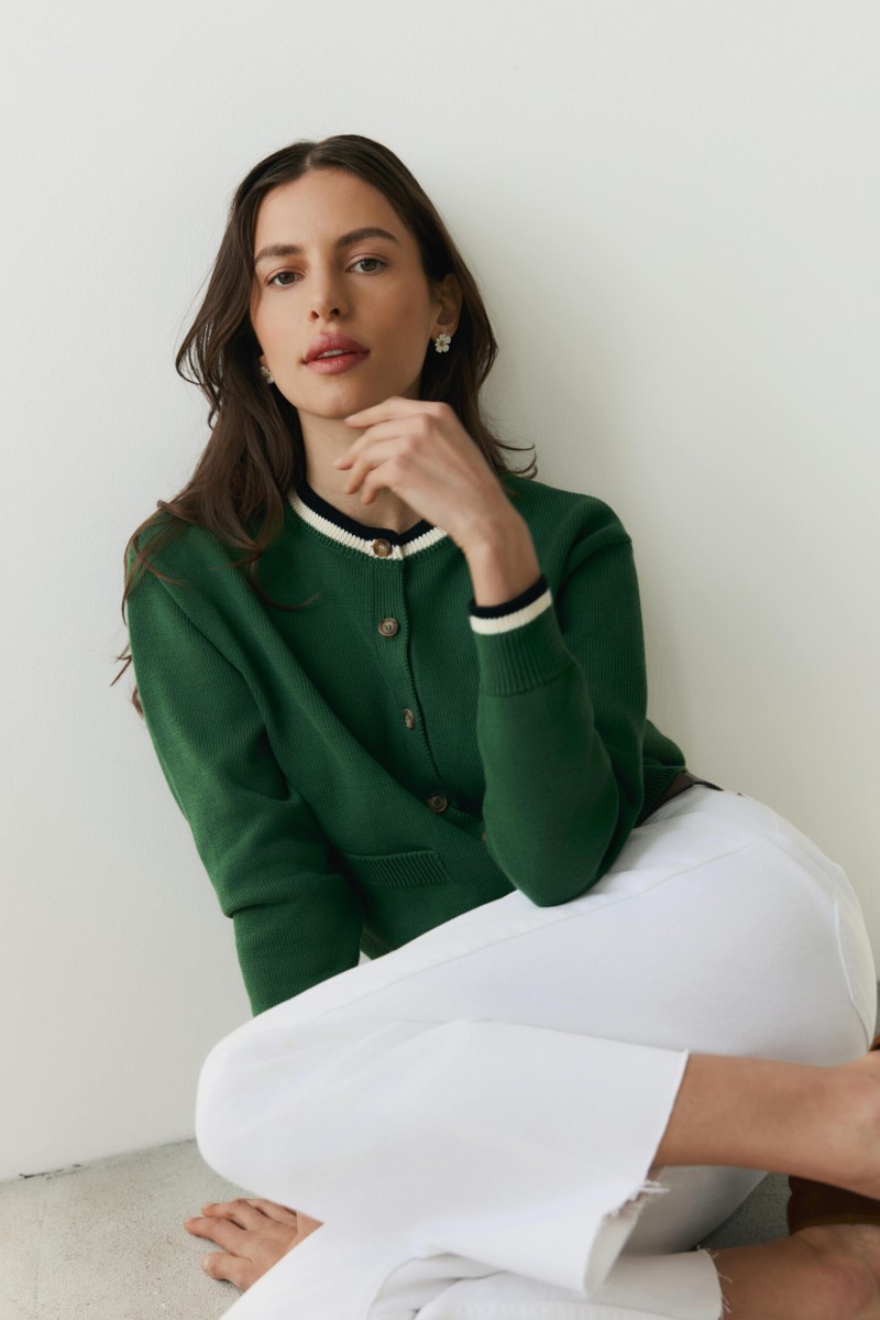 Cardigan Fiocco Erba