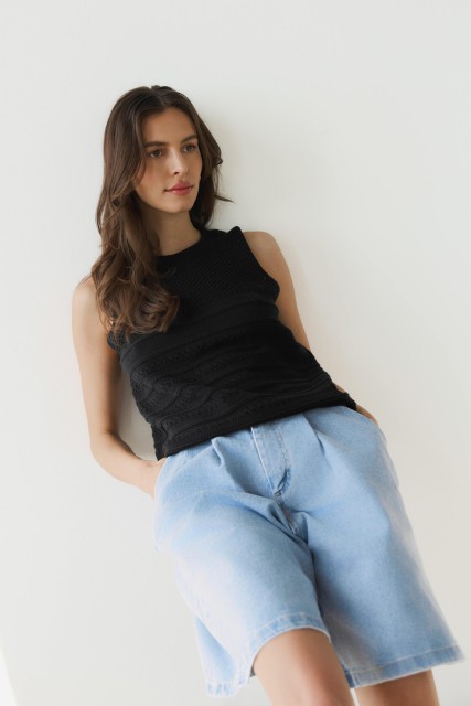 Top Rita Nero