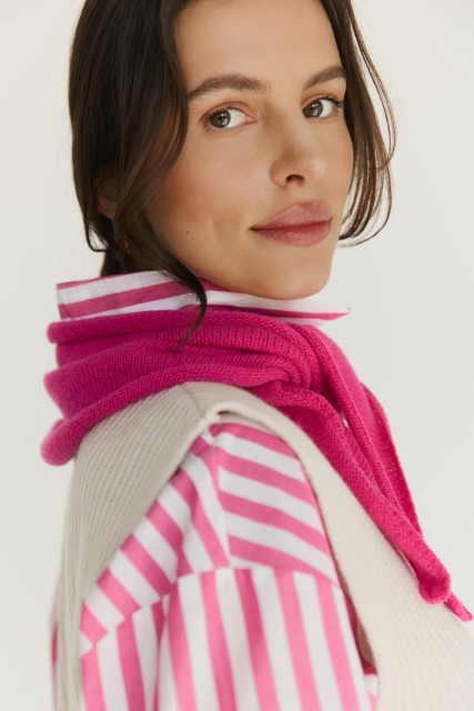 Bandana Piumo - Bandana z merino vlny a kašmíru