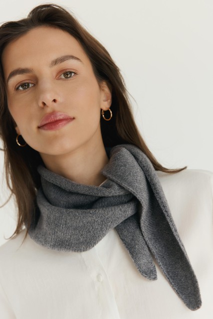 Bandana Piumo - Bandana z merino vlny a kašmíru