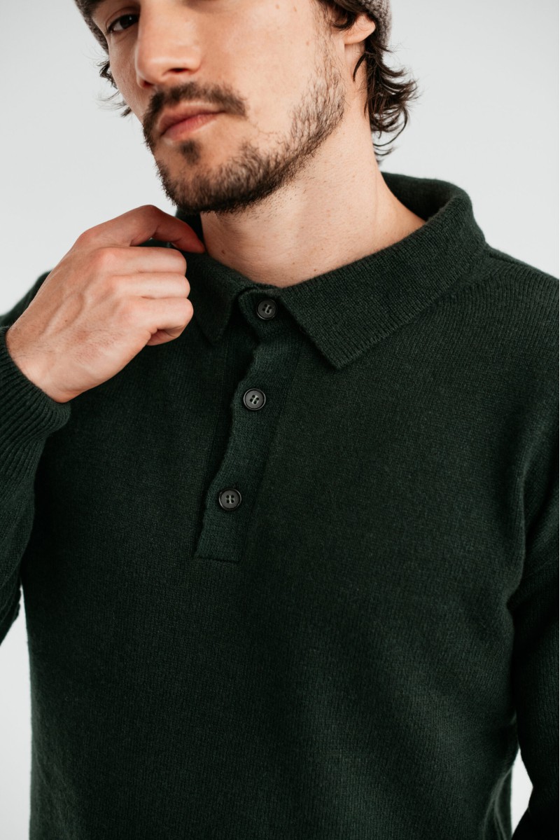 Svetr Polo - Pánský kašmírový svetr