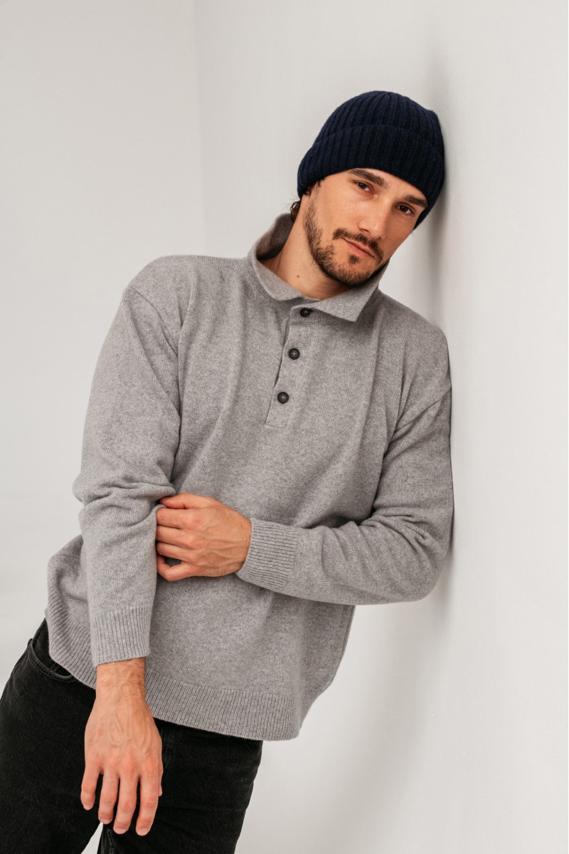 Svetr Polo - Pánský kašmírový svetr