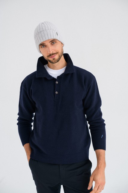 Barolo - Pánská vlněná čepice, 90% merino vlny