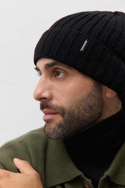 Barolo - Pánská vlněná čepice, 90% merino vlny