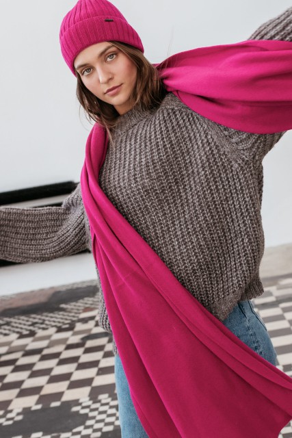 Barolo - Dámská vlněná čepice 90% merino vlny