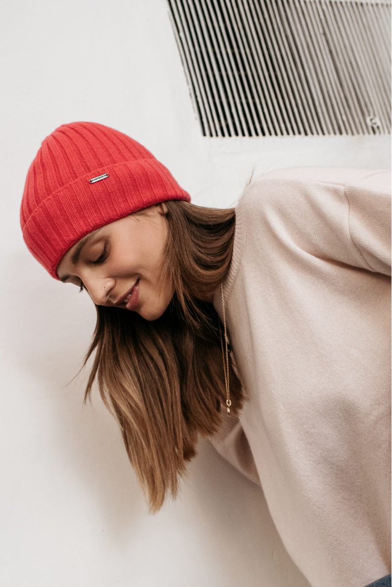 Barolo - Dámská vlněná čepice 90% merino vlny