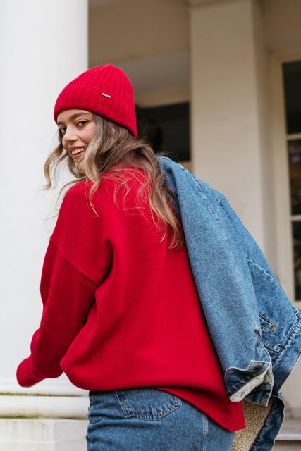 Barolo - Dámská vlněná čepice 90% merino vlny