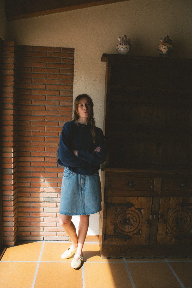 Svetr Sabrina Denim