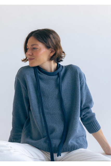 Svetr Sabrina Denim