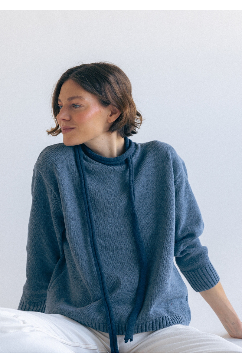 Svetr Sabrina Denim