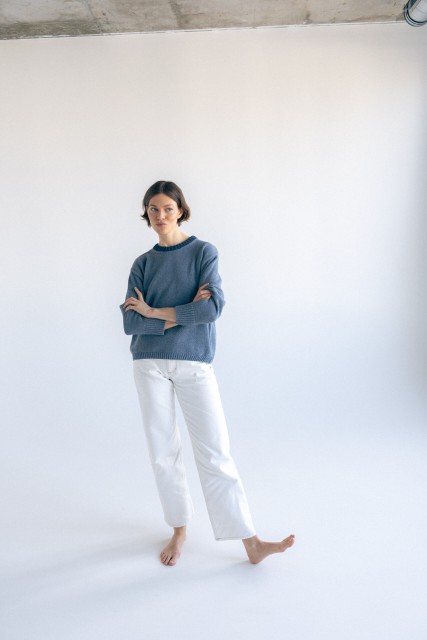 Svetr Sabrina Denim