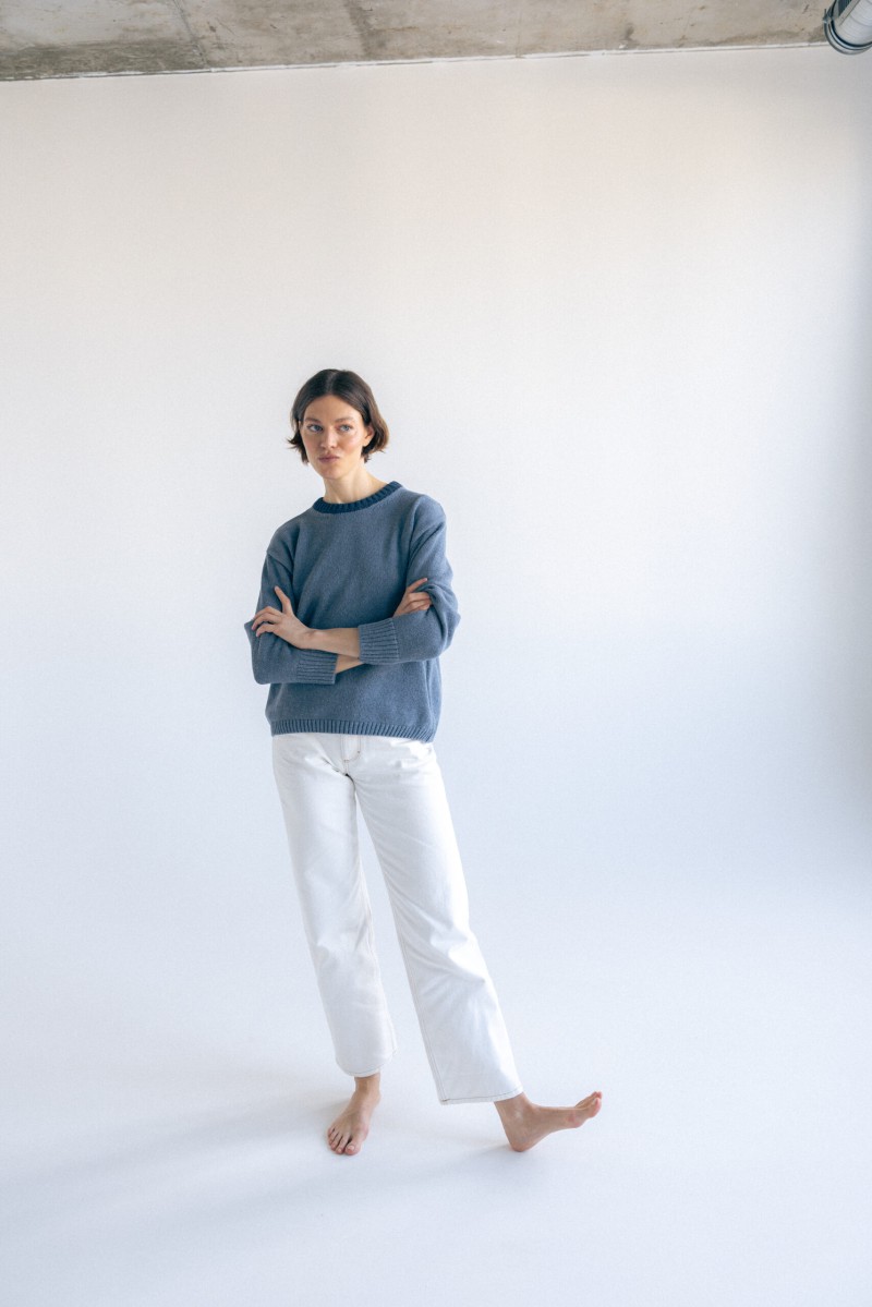 Svetr Sabrina Denim