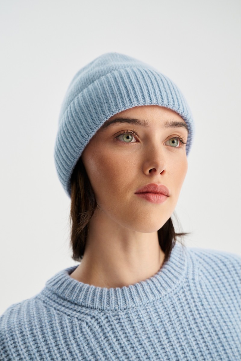 Bari - Dámská vlněná čepice, 90% merino vlny