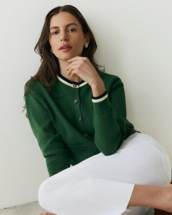 Cardigan Fiocco Erba